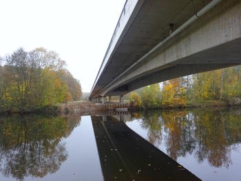 Most přes Jizeru, Klášter - Hradiště nad Jizerou
