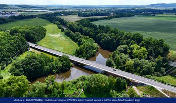 Most přes Jizeru, Klášter - Hradiště nad Jizerou