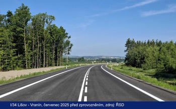 I/34 Lišov - Vranín