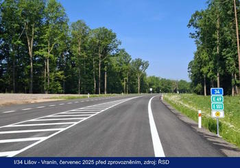 I/34 Lišov - Vranín