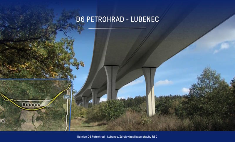 Dálnice D6 Petrohrad - Lubenec