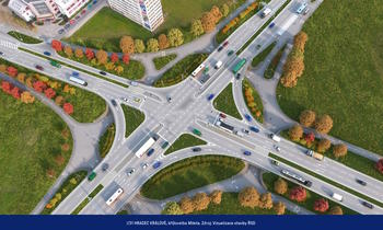 I/31 Hradec Králové, křižovatka Mileta