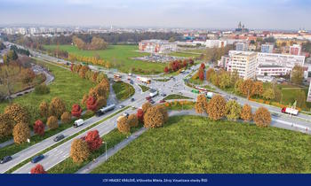 I/31 Hradec Králové, křižovatka Mileta