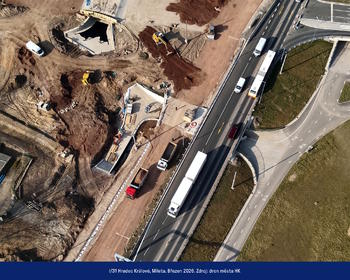 I/31 Hradec Králové, křižovatka Mileta