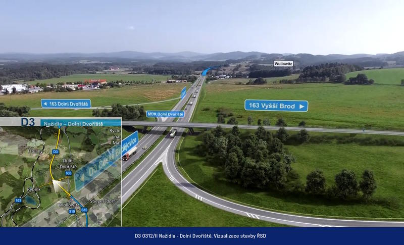 D3 Nažidla - Dolní Dvořiště
