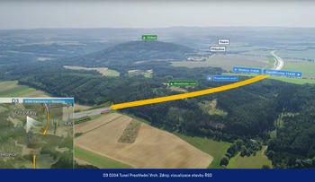 tunel Prostřední Vrch