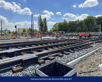 Tramvajová trať Počernická