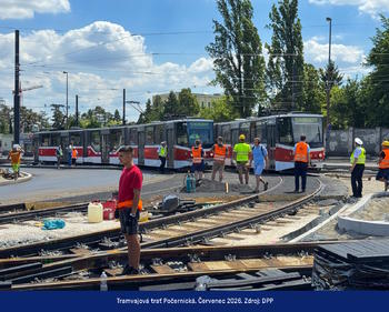 Tramvajová trať Počernická