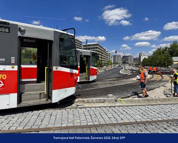 Tramvajová trať Počernická