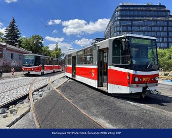 Tramvajová trať Počernická
