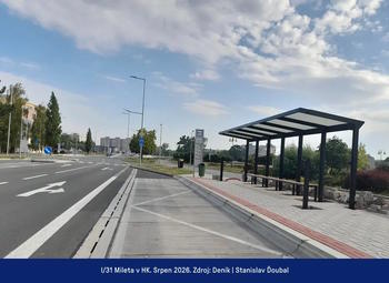 I/31 Hradec Králové, křižovatka Mileta
