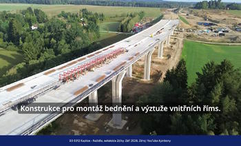 Dálnice D3 Kaplice, nádraží - Nažidla